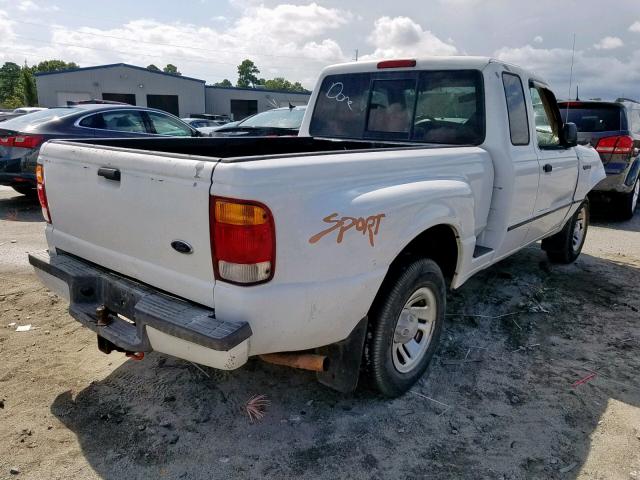 1FTYR14V2XPC00612 - 1999 FORD RANGER SUP WHITE photo 4