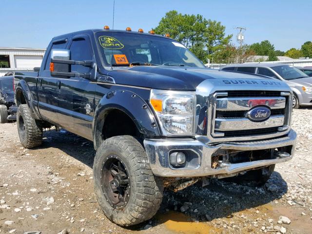 1FT7W2BT4CEC53412 - 2012 FORD F250 SUPER BLACK photo 1