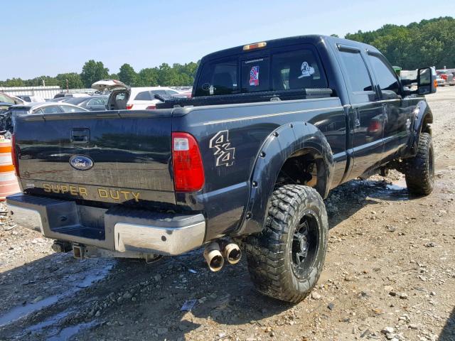 1FT7W2BT4CEC53412 - 2012 FORD F250 SUPER BLACK photo 4