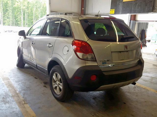 3GSCL33P88S647530 - 2008 SATURN VUE XE SILVER photo 3