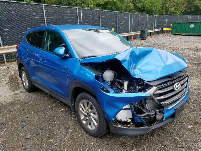 KM8J23A48GU237707 - 2016 HYUNDAI TUCSON SE BLUE photo 1