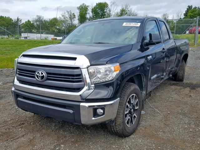 5TFUW5F17EX385021 - 2014 TOYOTA TUNDRA DOU BLACK photo 2