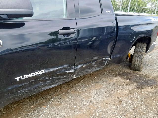 5TFUW5F17EX385021 - 2014 TOYOTA TUNDRA DOU BLACK photo 9