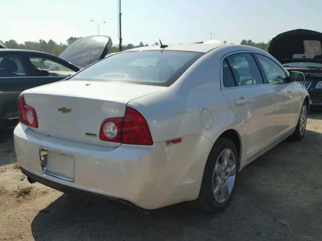 1G1ZD5EB8AF225289 - 2010 CHEVROLET MALIBU 2LT WHITE photo 4