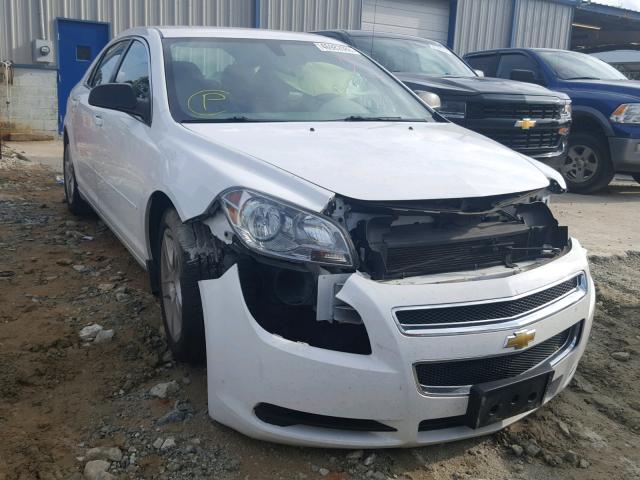 1G1ZB5EB8AF313068 - 2010 CHEVROLET MALIBU LS თეთრი ფოტო 1