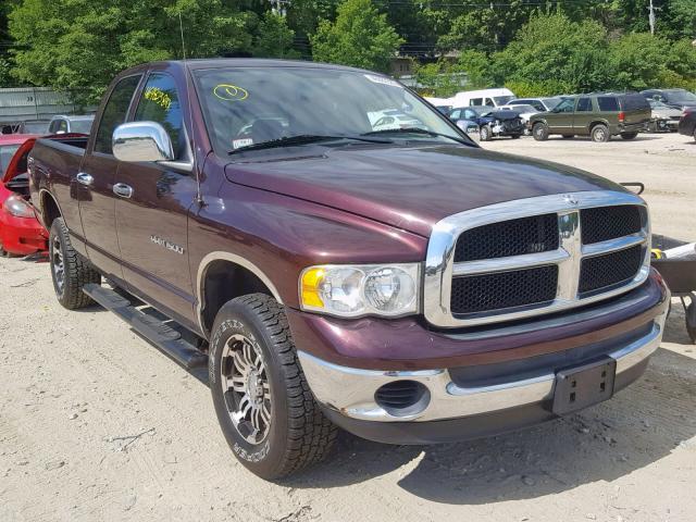 1D7HU18N24J154745 - 2004 DODGE RAM 1500 S RED photo 1