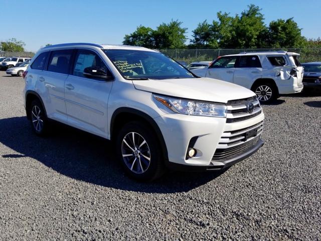 5TDJZRFH0KS590485 - 2019 TOYOTA HIGHLANDER WHITE photo 1