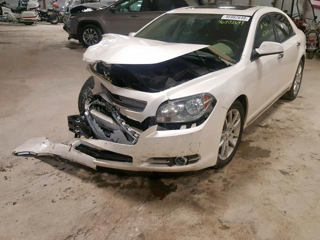 1G1ZE5E0XCF319379 - 2012 CHEVROLET MALIBU LTZ თეთრი ფოტო 2