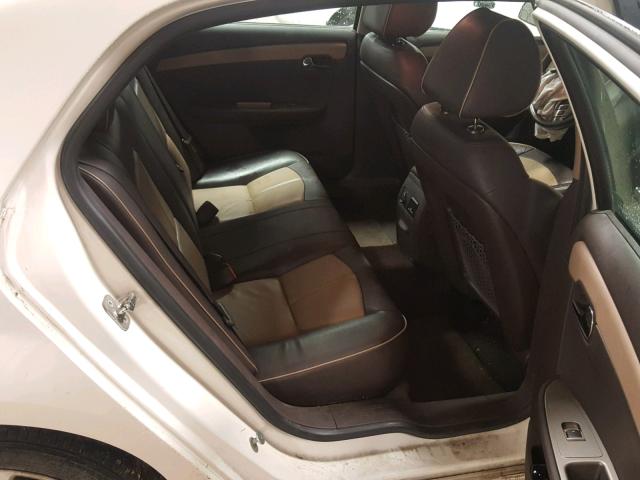 1G1ZE5E0XCF319379 - 2012 CHEVROLET MALIBU LTZ თეთრი ფოტო 6