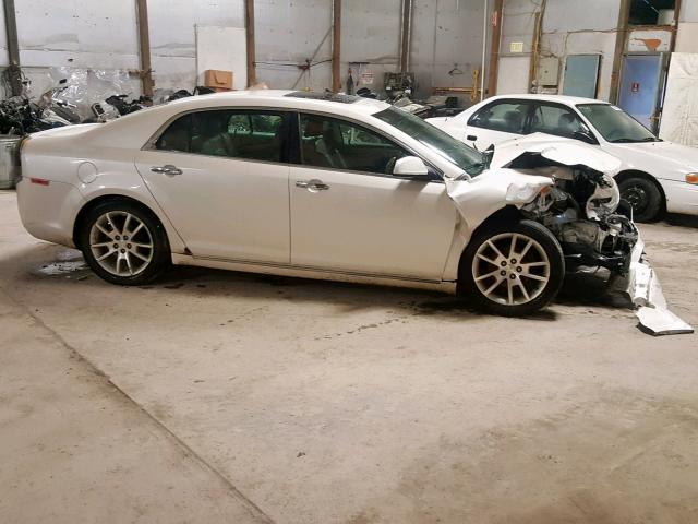 1G1ZE5E0XCF319379 - 2012 CHEVROLET MALIBU LTZ თეთრი ფოტო 9
