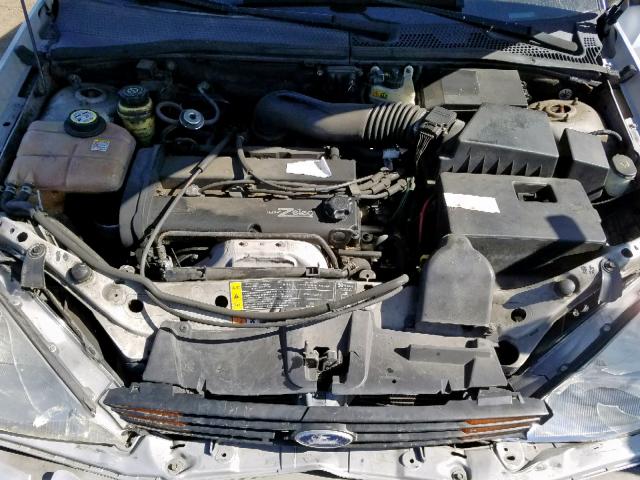 1FAFP3838YW328612 - 2000 FORD FOCUS ZTS SILVER photo 7