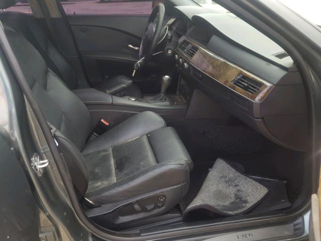 WBANA53524B173372 - 2004 BMW 525 I BLACK photo 5