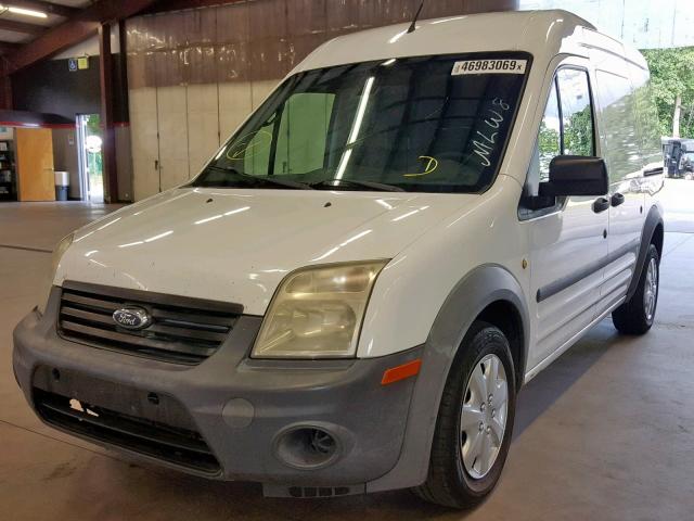 NM0LS7AN9BT068757 - 2011 FORD TRANSIT CO WHITE photo 2