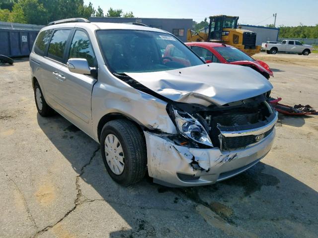 KNDMG4C72C6473025 - 2012 KIA SEDONA LX SILVER photo 1