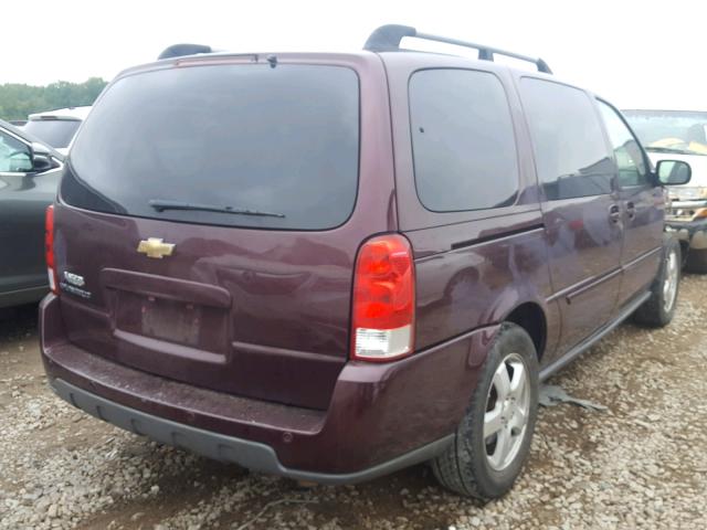 1GNDV33158D112989 - 2008 CHEVROLET UPLANDER L 勃艮第红 照片 4