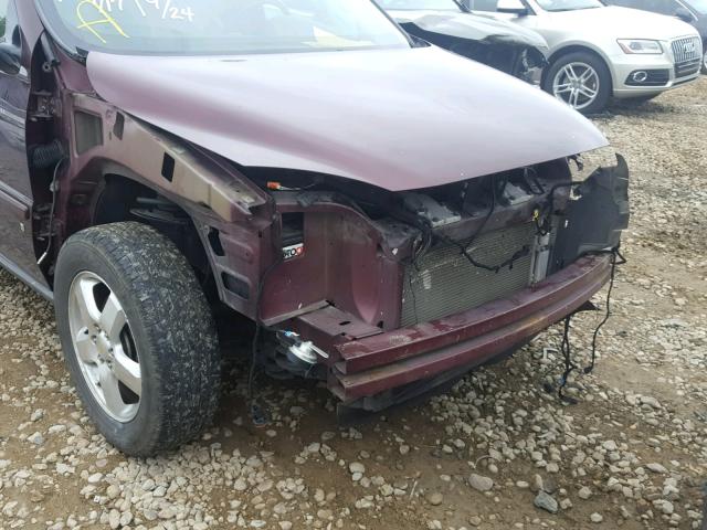 1GNDV33158D112989 - 2008 CHEVROLET UPLANDER L 勃艮第红 照片 9