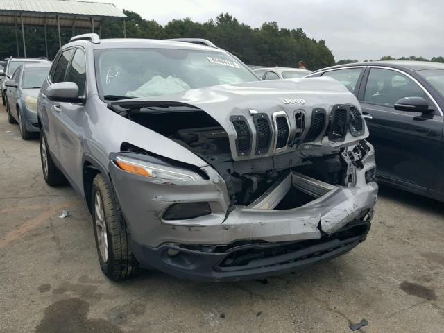 1C4PJLCB5FW741583 - 2015 JEEP CHEROKEE L SILVER photo 1