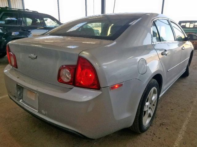 1G1ZH57B29F251318 - 2009 CHEVROLET MALIBU 1LT 银色 照片 4