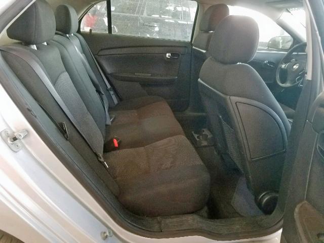 1G1ZH57B29F251318 - 2009 CHEVROLET MALIBU 1LT 银色 照片 6
