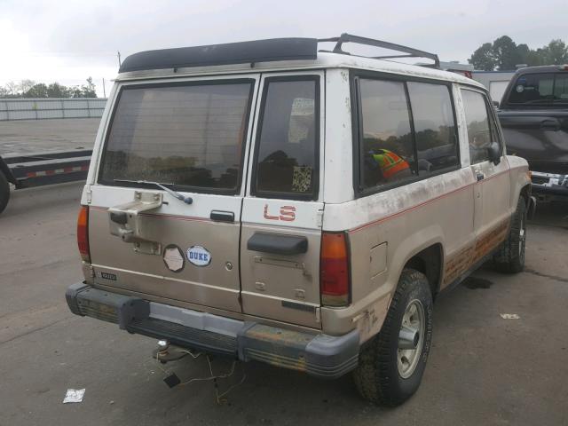 JACCH55L3G4496015 - 1986 ISUZU TROOPER II TWO TONE photo 4