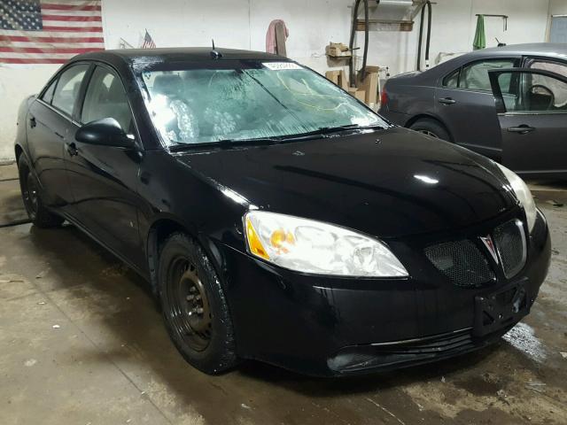 1G2ZF57B884175440 - 2008 PONTIAC G6 VALUE L BLACK photo 1