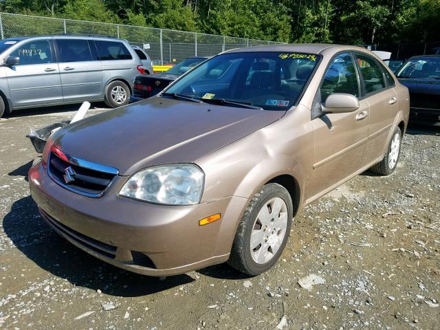 KL5JD56Z86K292009 - 2006 SUZUKI FORENZA GOLD photo 2