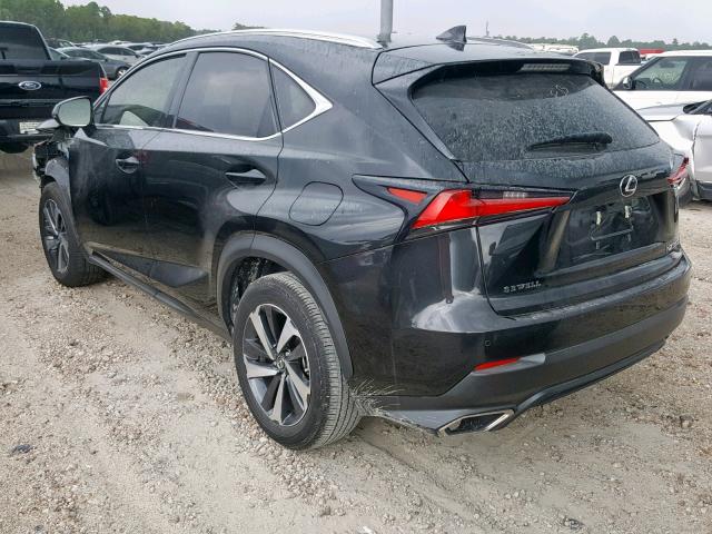 JTJYARBZ6J2109422 - 2018 LEXUS NX 300 BLACK photo 3