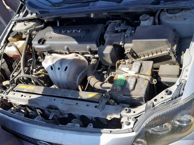 JTKDE167280222752 - 2008 TOYOTA SCION TC ვერცხლისფერი ფოტო 7