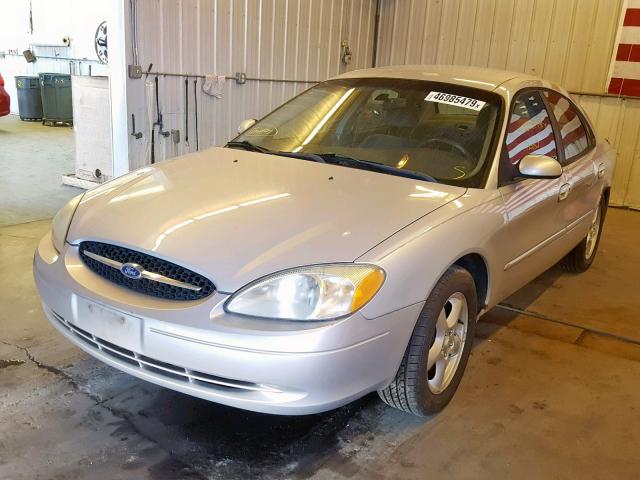 1FAFP55293A182136 - 2003 FORD TAURUS SES GRAY photo 2