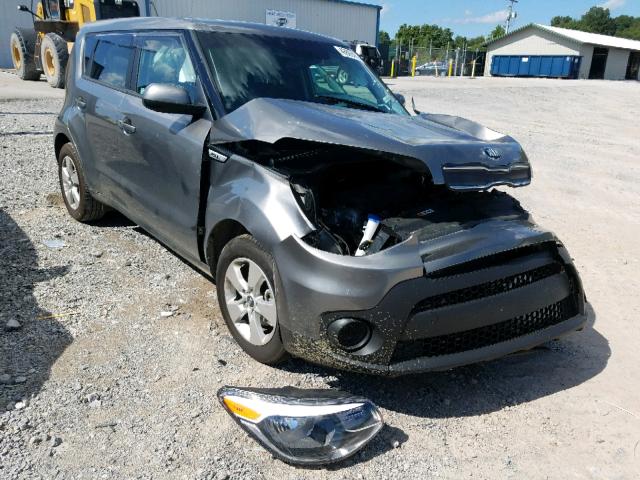 KNDJN2A2XK7023698 - 2019 KIA SOUL GRAY photo 1