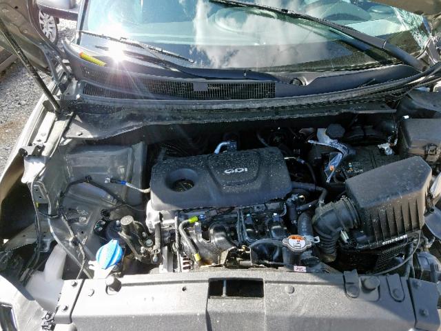 KNDJN2A2XK7023698 - 2019 KIA SOUL GRAY photo 7