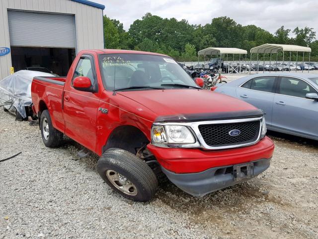 1FTZF1726YNA75934 - 2000 FORD F150 RED photo 1