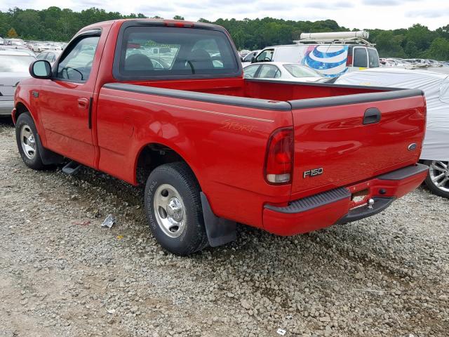 1FTZF1726YNA75934 - 2000 FORD F150 RED photo 3