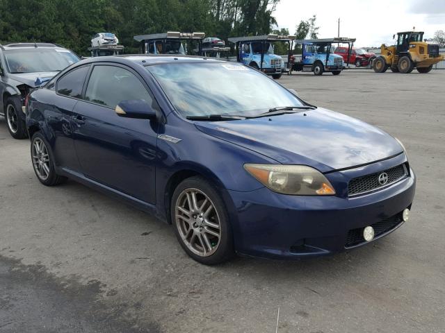 JTKDE177960110851 - 2006 TOYOTA SCION TC ლურჯი ფოტო 1
