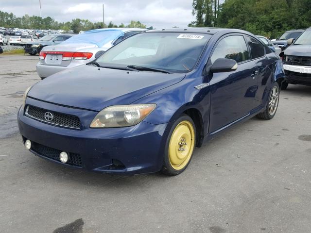 JTKDE177960110851 - 2006 TOYOTA SCION TC ლურჯი ფოტო 2