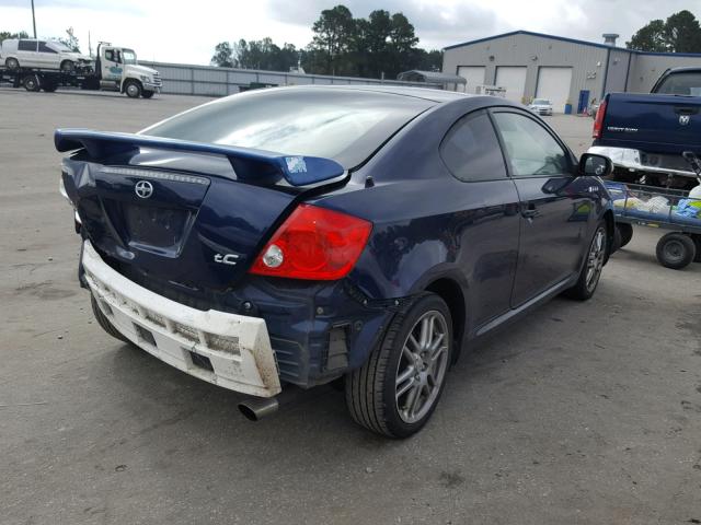 JTKDE177960110851 - 2006 TOYOTA SCION TC ლურჯი ფოტო 4