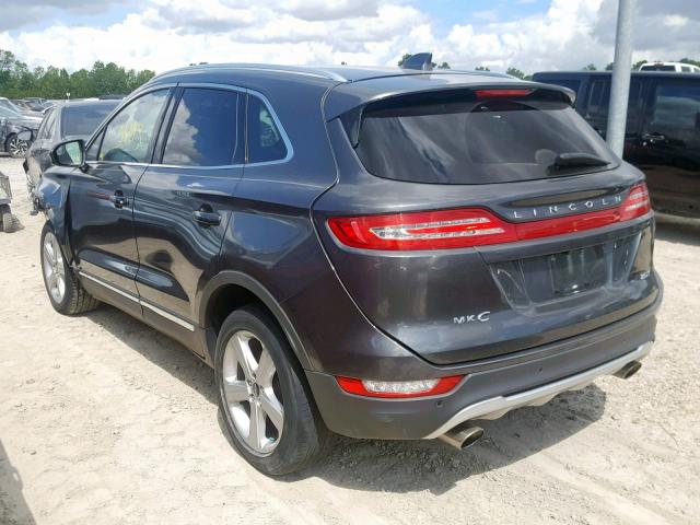 5LMCJ1C93HUL09064 - 2017 LINCOLN MKC PREMIE GRAY photo 3