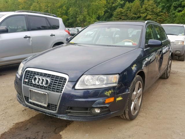 WAUKH74F08N051048 - 2008 AUDI A6 AVANT Q BLUE photo 2