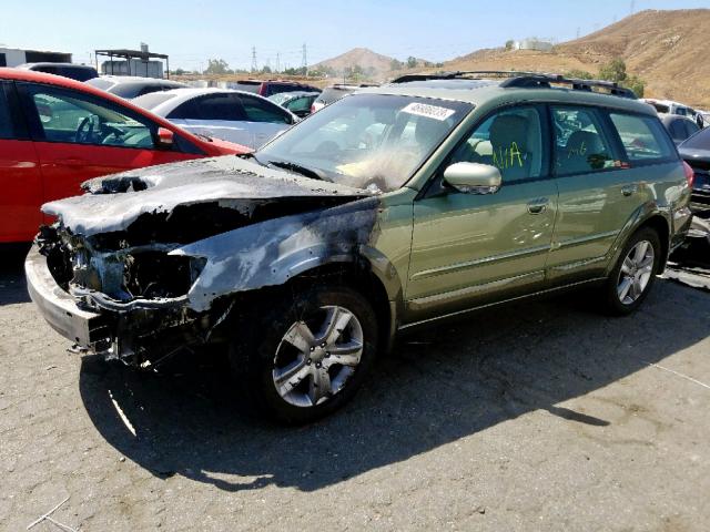 4S4BP86C364334167 - 2006 SUBARU LEGACY OUT GREEN photo 2