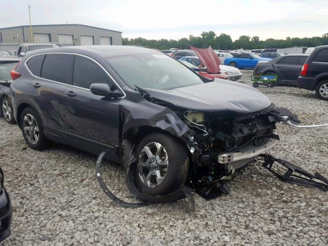 2HKRW2H85JH664939 - 2018 HONDA CR-V EXL GRAY photo 1