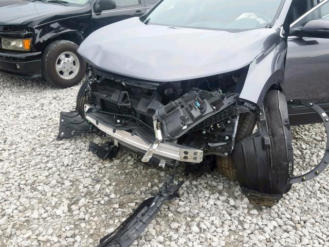 2HKRW2H85JH664939 - 2018 HONDA CR-V EXL GRAY photo 9