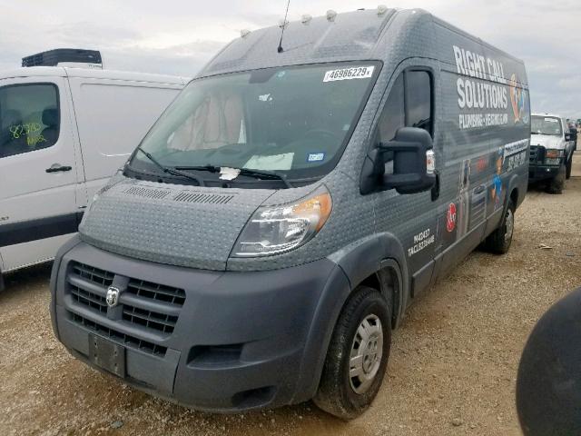 3C6URVJD9EE130905 - 2014 RAM PROMASTER Boz foto 2