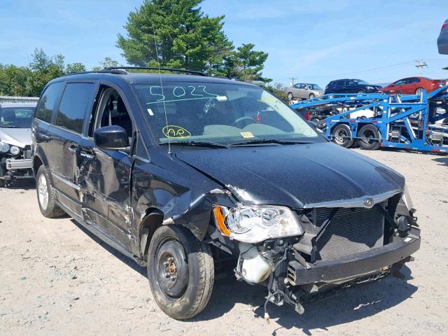 2A4RR5D1XAR245726 - 2010 CHRYSLER TOWN & COU BLACK photo 1