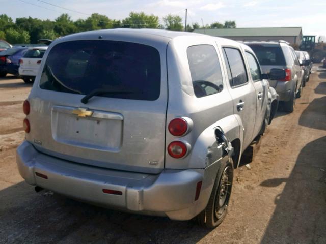 3GNDA13D86S509071 - 2006 CHEVROLET HHR LS GRAY photo 4