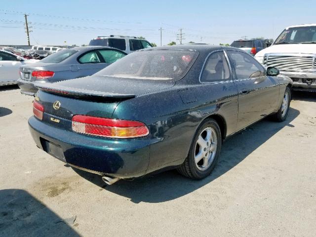 JT8CH32Y5T0050776 - 1996 LEXUS SC 400 GREEN photo 4