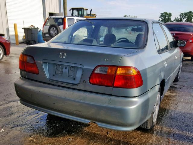 2HGEJ6618YH545877 - 2000 HONDA CIVIC BASE GREEN photo 4