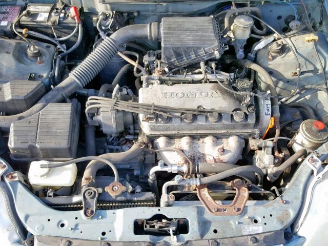 2HGEJ6618YH545877 - 2000 HONDA CIVIC BASE GREEN photo 7