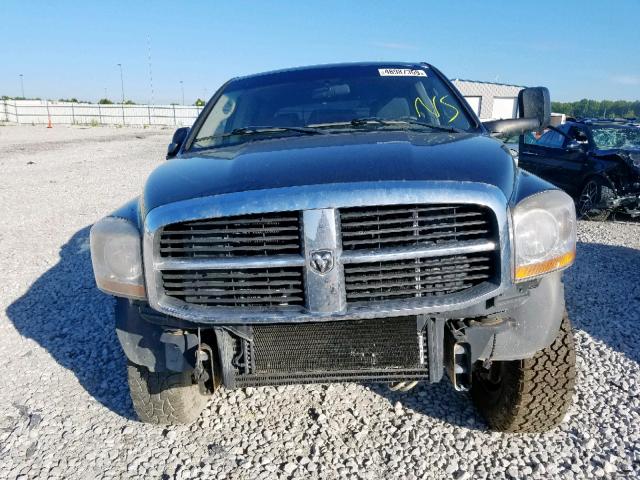 3D7KS29C16G209284 - 2006 DODGE RAM 2500 BLACK photo 9