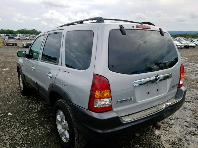 4F2CZ96124KM06427 - 2004 MAZDA TRIBUTE ES 银色 照片 3