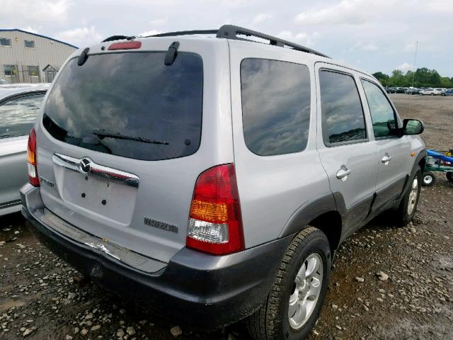 4F2CZ96124KM06427 - 2004 MAZDA TRIBUTE ES 银色 照片 4